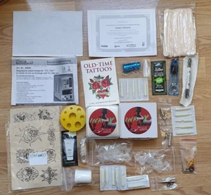 Tattoo Kit. Two machines. Power Transformer, Tons of Accessories. Brand new. - Picture 1 of 17