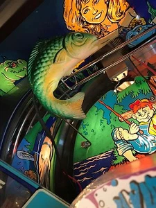 Máquina de pinball Fish Tales FT VERDE SALTO PEZ LED Mod Williams - Imagen 1 de 2