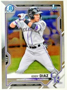 Eddy Diaz ****PICK YOUR CARD**** - Colorado Rockies