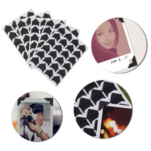 5 Sheets DIY Photo Album Corner Stickers for Crafts Black - Picture 1 of 10