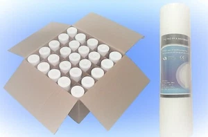 25 Filter Patronen Polypropylen 10" Sedimente 5 Mikron Brunnenwasseraufbereiter - Bild 1 von 1