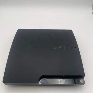 Broken Sony PlayStation 3 Slim PS3 250GB Console Gaming System CECH-2101B Disc - Picture 1 of 7