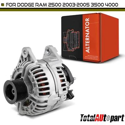 Alternator for Dodge Ram 2500 Ram 3500 03-05 Ram 4000 2005 5.9L 136A /12V CW 8G - Image 1 of 4