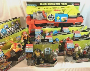 Fisher Price Rescue Heroes Complete Set 9 Pieces Brand New - Picture 1 of 12