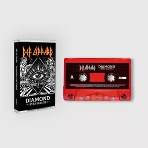 (MC) Def Leppard - Diamond Star Halos (LIMITED RED SHELL) - Picture 1 of 1