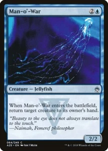 1x Man-o'-War - NM MTG Foil -  Masters 25 - Bild 1 von 1