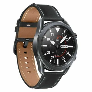Samsung Galaxy Watch3 Stainless Steel (45MM, Bluetooth) Mystic Black - Very Good - Picture 1 of 1