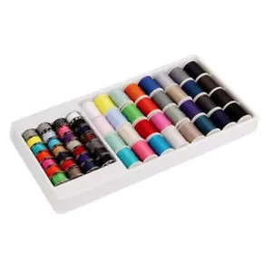 60 Spools Mixed Colors Sewing Threads Set Sewing Machine - Picture 1 of 4