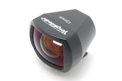 [NEAR MINT] Voigtlander 15mm Viewfinder View Finder Black for Bessa from Japan - Image 1 of 4