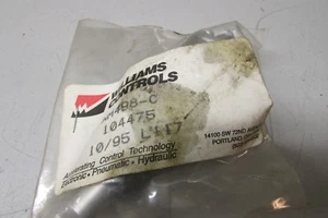 Williams Controls WM498-C Valve P/N 104475 - Picture 1 of 2