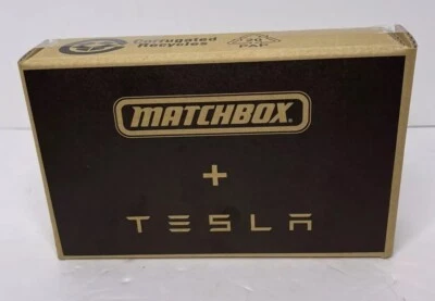 2022 Mattel Creations Matchbox Tesla Roadster CarbonNeutral 1:64 BRAND NEW a - Image 1 of 4