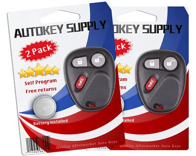 2 Repuestos para GMC Sierra 1500 2500 3500 HD 1999 2000 2001 Mando a distancia sin llave Foto 1 de 4