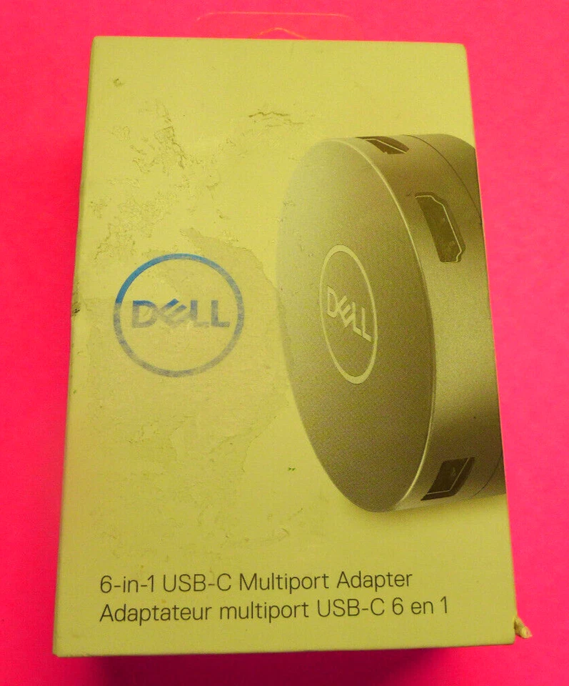 Dell 6-In-1 USB-C Multiport Adapter Docking Station DA305 T3WX8