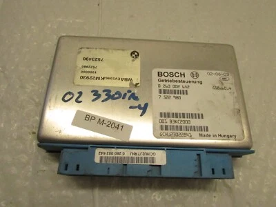 2002-2003 BMW 330I ECU ENGINE CONTROL UNIT MODULE OEM 7523490 - Изображение 1 из 4