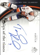 2005-06 (ISLANDERS) SP Authentic Sign of the Times #TH Trent Hunter
