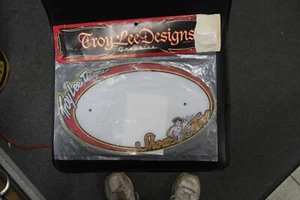 Used Jeremy Mcgrath Showtime Troy Lee Design BMX GT Number Plate *RARE* - Picture 1 of 2