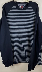 Vintage Tommy Jeans Pullover Men’s XL Casual Wear Work Shirt Striped Hilfiger - Picture 1 of 6