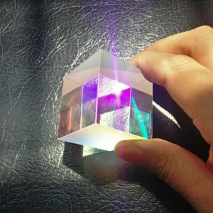 34x34x40mm Defective RGB X-Cube Combiner Splitter Cross Dichroic Prism 2pcs - Picture 1 of 8