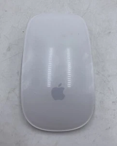 Apple Magic Bluetooth Wireless Mouse A1296 3vdc White/Silver - Picture 1 of 4