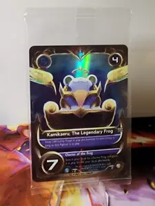 Nostalgix TCG Promo Kamikaeru The Legendary Frog P-007 DayZero Kickstarter SEALD - Foto 1 di 5