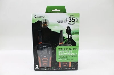 Cobra ACXT645 Waterproof Rechargeable Walkie Talkies w/ 35 Mile Range - Image 1 of 4