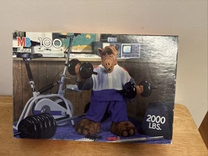 Vintage 1989 ALF Milton Bradley 100 Piece Puzzle 11" X 16"  Compete With Box - Picture 1 of 7