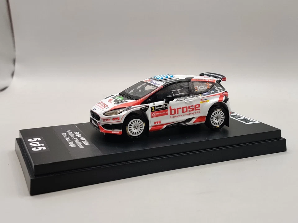 1:43 Ford Fiesta Rally2 Domini Dinkel Rally W4 2021 Raro!! - Immagine 1 di 4