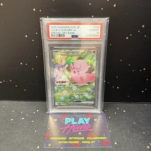 LILLIE’S CLEFAIRY EX 126 SV9 GIAPPONESE PSA 10 GEM MINT POKEMON ALTERNATIVE ART - Foto 1 di 6