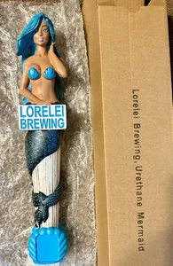 Extremely Rare Lorelei Brewing Mermaid Tap Handle New in Box Closed Brewery - Picture 1 of 5