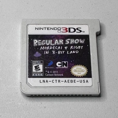 Regular Show: Mordecai & Rigby in 8-Bit Land (Nintendo 3DS, 2013) - Image 1 of 2