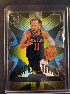 2024 Silhouette Superstars #8 Jalen Brunson #74/99 New York Knicks - Foto 1 di 1