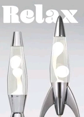 MATHMOS Flasche für  Telstar  Baby-astro Lavalampe - Klar mit Weiß  Lava  - Bild 1 von 4