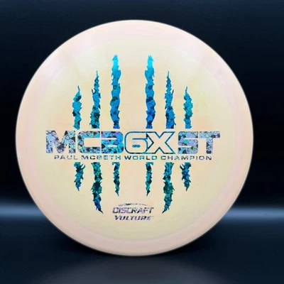 Vulture | 6x ESP Claw Paul McBeth | Limited Edition Discraft Fairway Driver Disc - Image 1 of 4