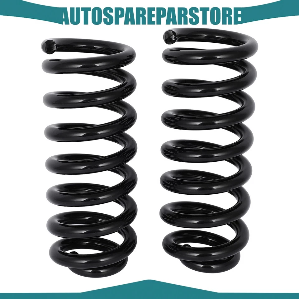 For Chevy C10 C20 C30 G10 G20 P10 GMC C1500 C2500 Jimmy 2X Front Coil Springs - Image 1 of 4