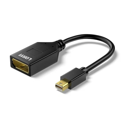 Mini DisplayPort to DisplayPort Adapter 4K@60Hz Mini DP Male to DP Female - Image 1 of 4