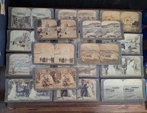 17 Original Vintage Stereo Viewer Cards - Picture 1 of 11