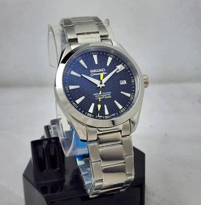 OROLOGIO UOMO SEIKO AQUA TERRA NERO ELEGANTE MOVIMENTO AUTOMATICO NH35 NUOVO - Foto 1 di 10