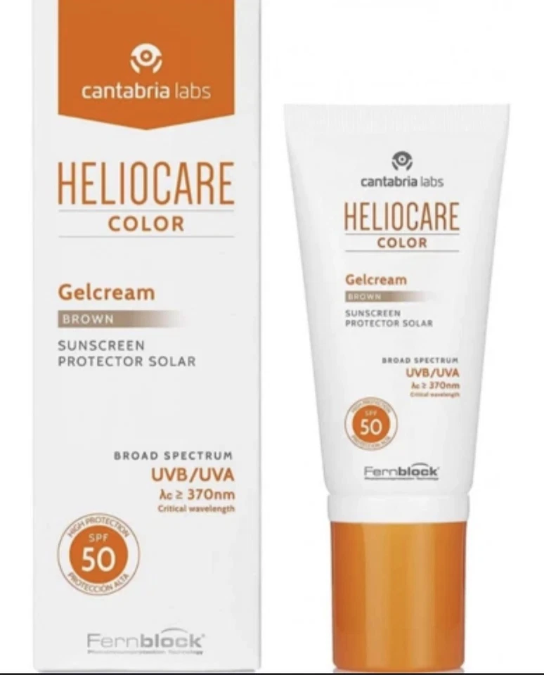NUEVO Heliocare Color Gelcream Marrón FPS 50 Protector Solar 50ml Foto 1 de 1