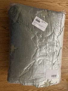 Pottery Barn Teen Harry Potter Mystical Velvet Quilt Twin Xl Sage Green - Picture 1 of 6