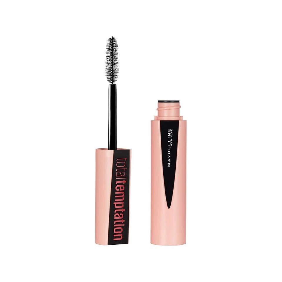 Maybelline Total Temptation Washable Mascara Full Volume Eyelashes Very Black