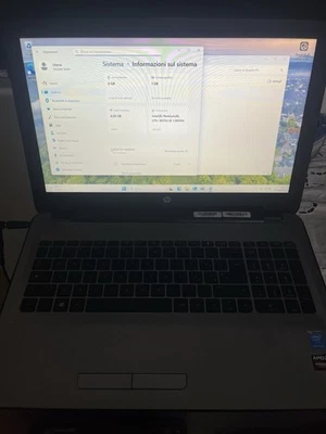 Notebook Pc Hp Pentium 4gb Ssd 128gb Radeon r5 - Immagine 1 di 4