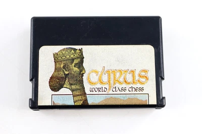 Tandy Cyrus World Class Chess Game Cartridge TRS 80 CoCo Model 26-3064 Tested - Image 1 of 4
