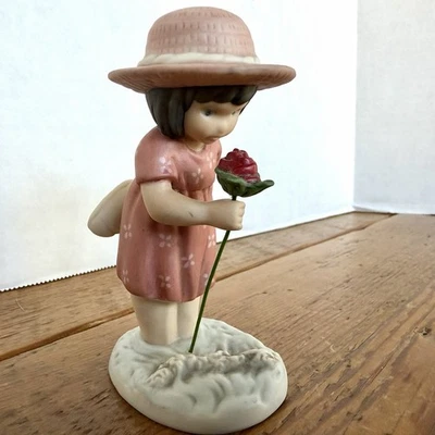 1999 Kim Anderson Enesco Corp “I Promise You an Ocean filled with Dreams” Girl - Image 1 of 4