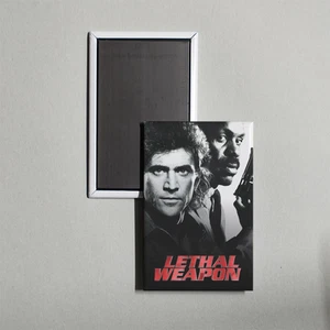 Mini póster de película de arma letal imán de armario de nevera - Imagen 1 de 2