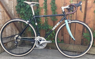 NUEVA Bicicleta de Carretera Personalizada SOMA Smoothie Acero 52cm 105 en Plata! Nitto Thomson Prime Foto 1 de 4