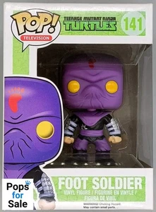 141 Foot Soldier - Teenage Mutant Ninja Turtles TMNT Funko POP - Box Damaged - Picture 1 of 3