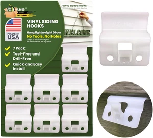 Confezione 7 ganci laterali in vinile - Foto 1 di 12