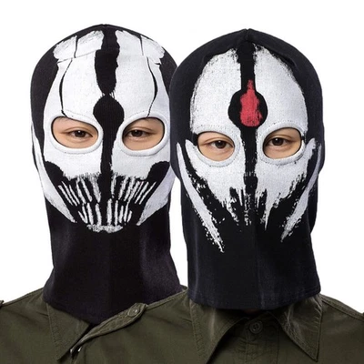 Halloween Hat Ghost Skeleton Balaclava Skull Tactical Full Face Mask For Cosplay - Image 1 of 4