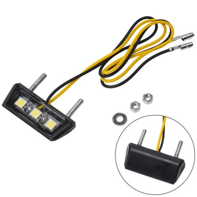 1W License Plate Light High Quality Material Plastic High Quality Practical - Image 1 of 4