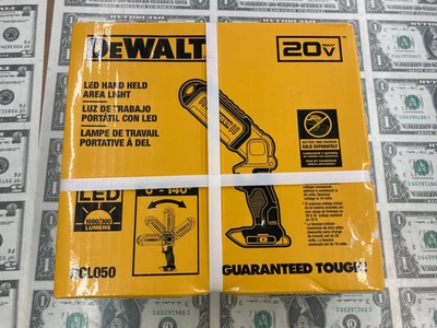 Dewalt DCL050 LED Hand Held 20 volt Area Light NEW - Image 1 of 4